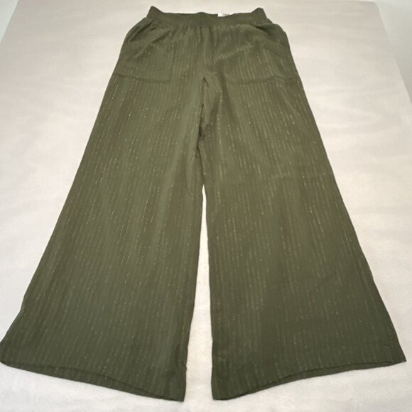 I.N.C. International Concepts High-Rise Wide-Leg Pants NWT W Pockets Size Large - Picture 1 of 10